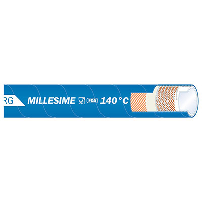 Trelleborg(特瑞堡)  耐高温食品饮料牛奶排吸软管-LT1-002  MILLESIME